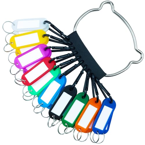 NAUWER Portable Key Organizer Manager with Enlarged Window...