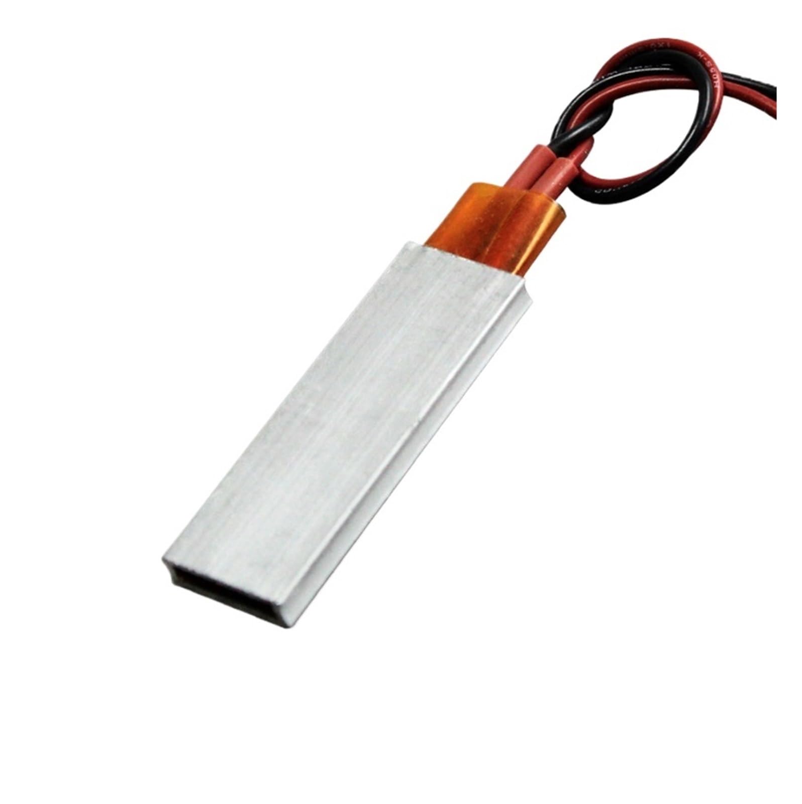 Placa de calefacción termostática PTC, Elemento Calefactor PTC, Placa calefactora de cerámica de Temperatura Constante de 220V, 60x21mm, 1 Unidad(220v 120 Celsius)