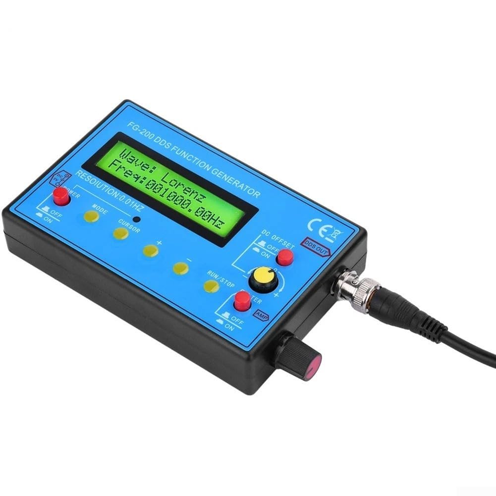 DDS Signalgeneratormodul FG-200 0,01 Hz bis 100 kHz mit 15 Wellenformen für Sinus-Quadrat-Dreieck-Exponential- und Impulsanwendungen