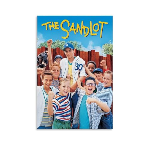 RWTWQGEQWGR The Sandlot Movie Poster Art Wall Decorative Aesthetic Cover Poster Design Painting 08x12inch(20x30cm) Unframe-style