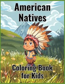 Paperback Native Americans: Coloring Book for Kids: 30 beautiful illustrations to color Book