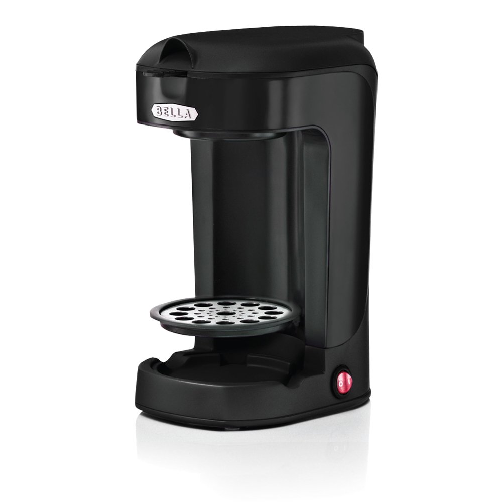 BELLA 13930 One Scoop One Cup Coffee Maker, Black