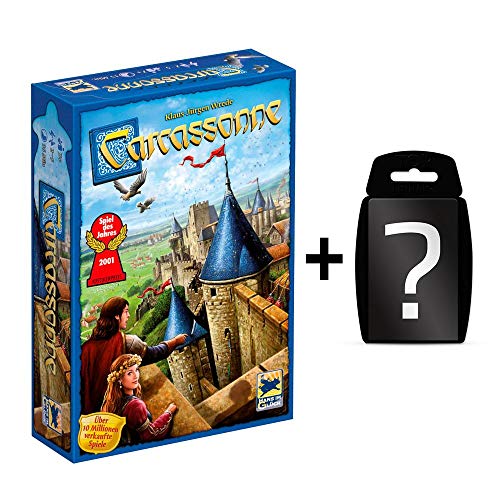Preisvergleich Produktbild Carcassonne - Neue Edition - Grundspiel / DEUTSCH / Set inkl. Kartenspiel