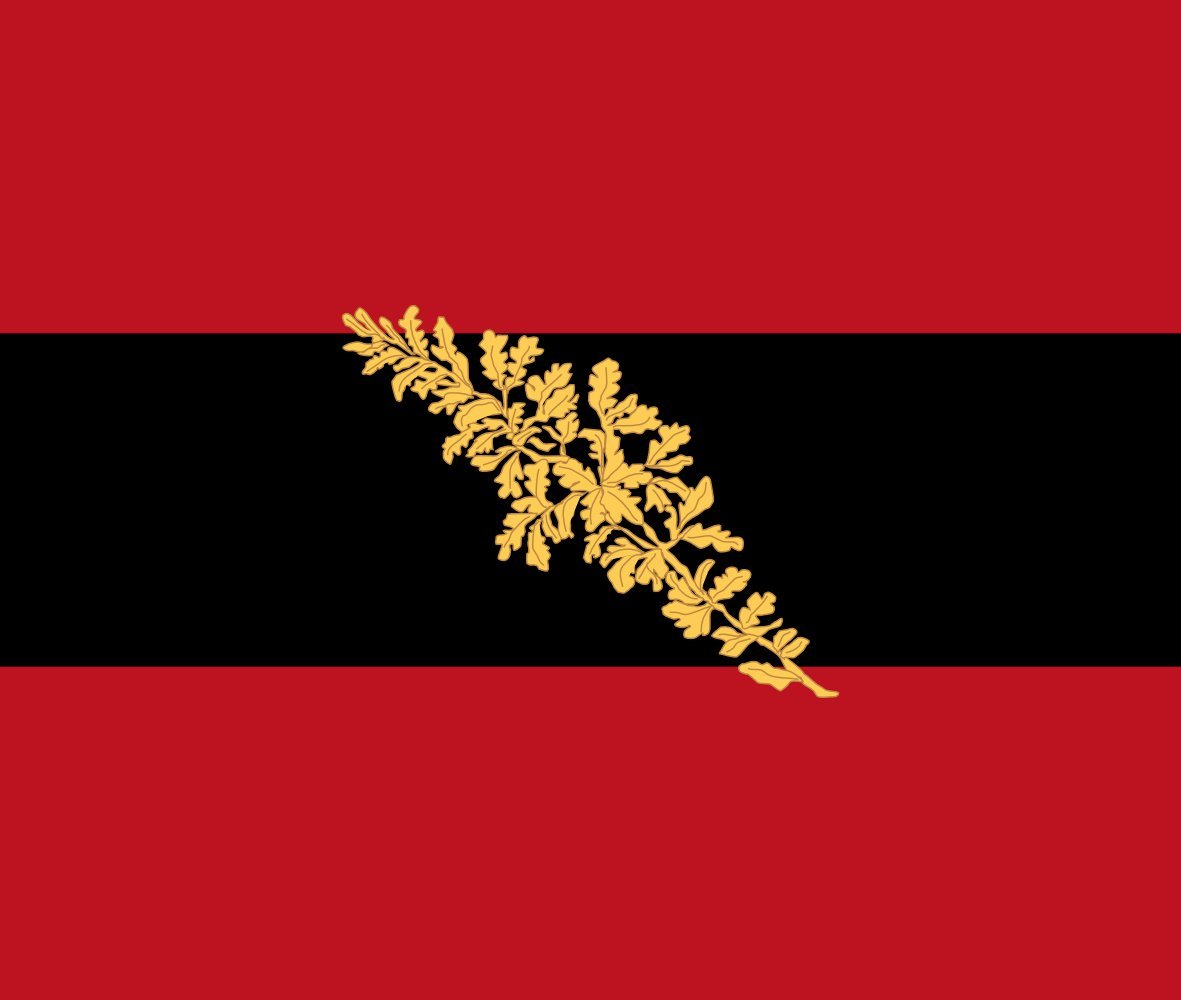 Grand drapeau Urburschenschaft 1816 pavillon historique extérieur et intérieur