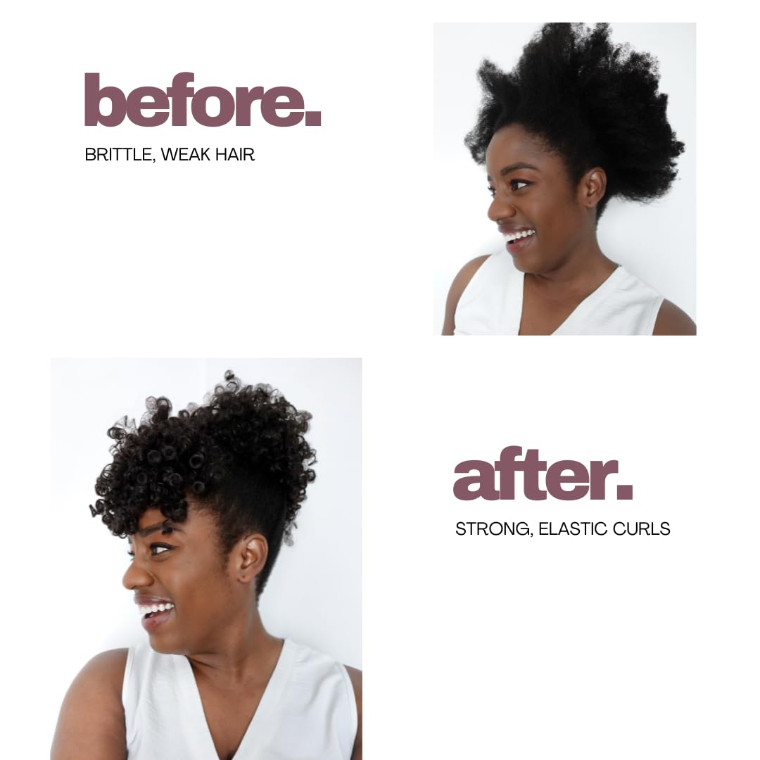 Curl Enhancing Lotion for Curly, Wavy, and Kinky Hair - with Avocado Oil & Baobab Protein, 8 oz - Image 2