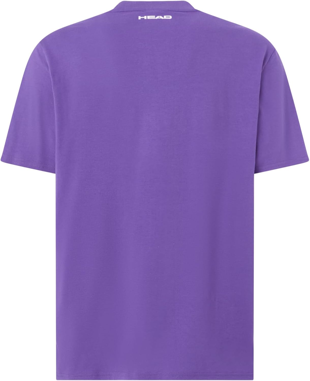 HEAD Men’s Rainbow T-Shirt – Moisture Wicking Cotton Blend Logo T-Shirt with Stretch for Tennis and Everyday Wear