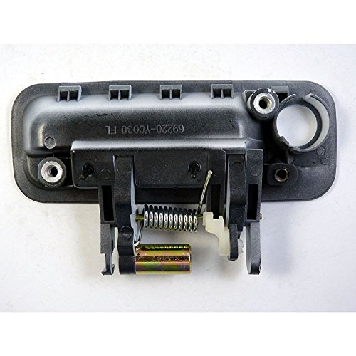 Eynpire 8069 Exterior Front Left Driver Side Door Handle Compatible With 1997-2001 Toyota Camry - White #TOP1