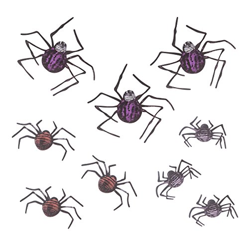 Martha Stewart Vinyl Spider Halloween Mirror Clings