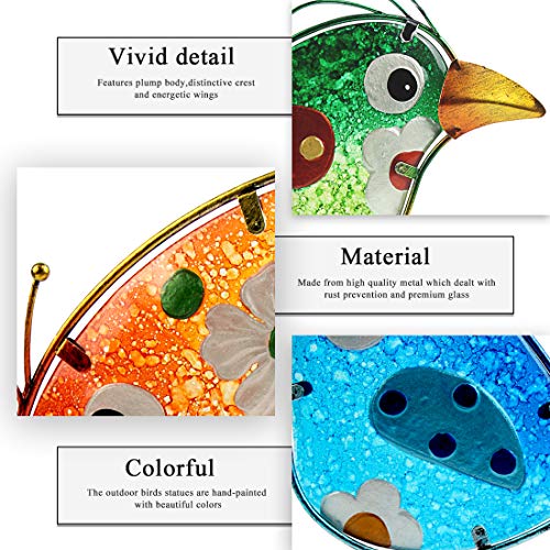 Johns-Studio-Garden-Decor-for-Outside-Outdoor-Statue-Decorations-Metal-Bird-Glass-Yard-Art-Decor-Lawn-Ornaments-for-Patio-Yard-Porch-Housewarming-Gift-3-PCS Johns Studio Garden Decor for Outside Outdoor Statue Decorations Metal Bird Glass Yard Art Decor Lawn Ornaments for Patio Yard Porch Housewarming Gift 3 PCS