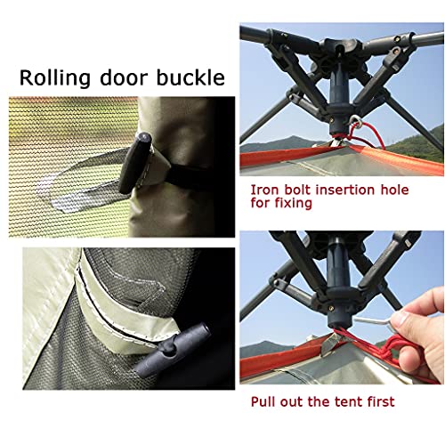 Carpa Pop Up Para Camping Impermeable 3-5 Personas miniatura 7
