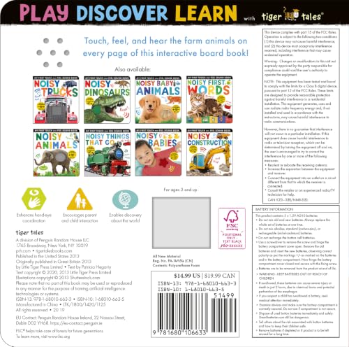 Image of Noisy Farm: Includes 6 Sounds and an On /Off Switch on the Back Cover! (My First)
