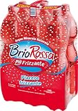 Rocchetta BrioRossa Acqua Minerale Naturale Frizzante, 6 x 1.5L...