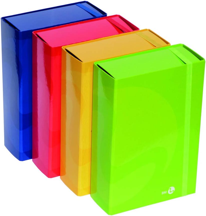 Porta Documenti BM BeMore Dorso 10 - Dimensioni 24x35x10 Cm, Copertina Plastificata Lucida, Colore Assortito - Foto 4