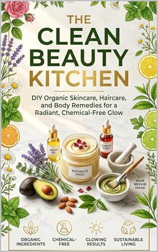 The Clean Beauty Kitchen: DIY Organic Skincare, Haircare, and Body Remedies for a Radiant, Chemical-Free Glow image 2