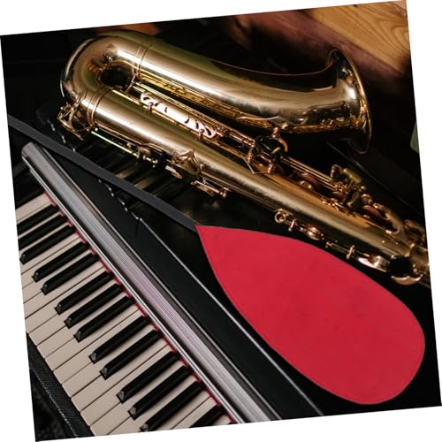 2pcs Saxophone Clarinet Swab: Alto Tenor Sax Cleaning Cloth Kit Woodwind Instrument Cleaner Absorbent Wipe For Oboe Flute Trumpet Inside Tube Accessory