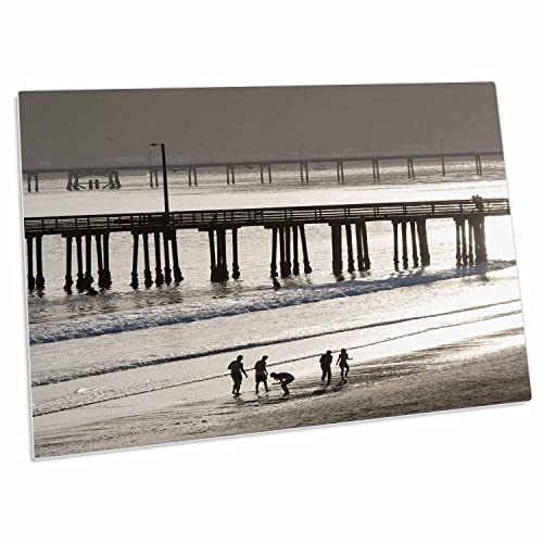 3dRose Desk Pad California Avila Beach 23x16 pulgadas