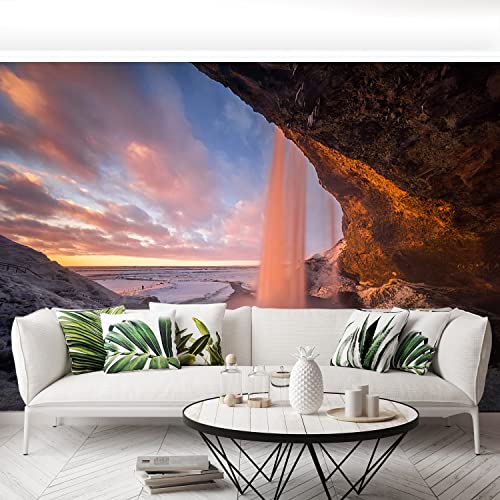 Papier peint moderne Tulup 208x146cm decor mural cascade - 5