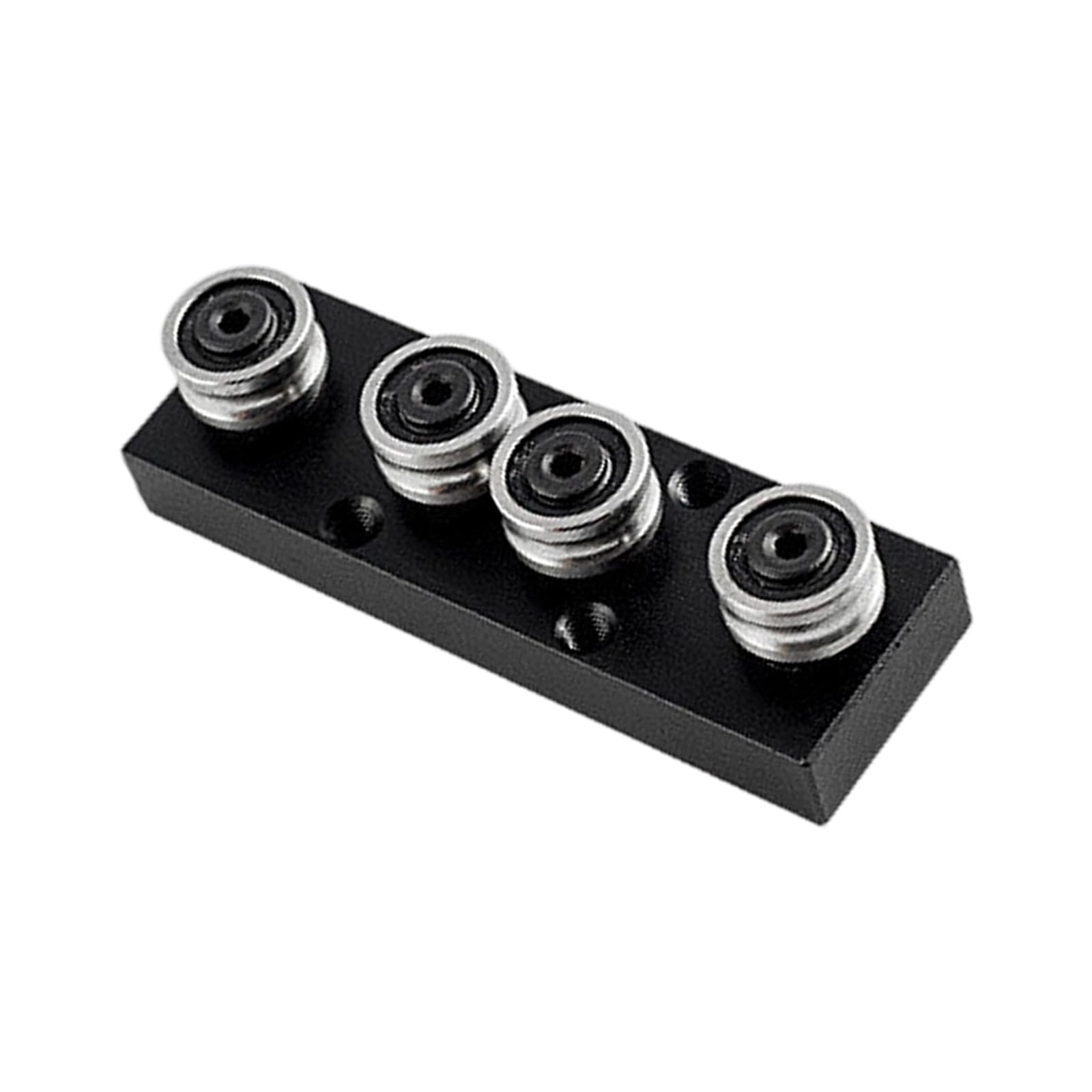 Piceioep H Aluminum Roller Guide Slide Block Guide Slider 3 Wheel / 4 Wheel / 5 Woodworking Machinery Aluminum Steel Track