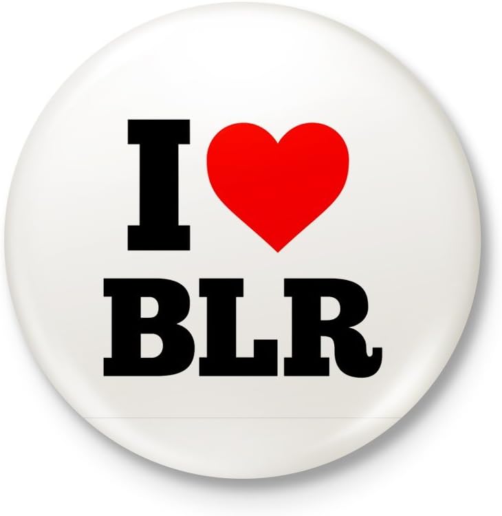 I Heart BLR - Minimalist Badge