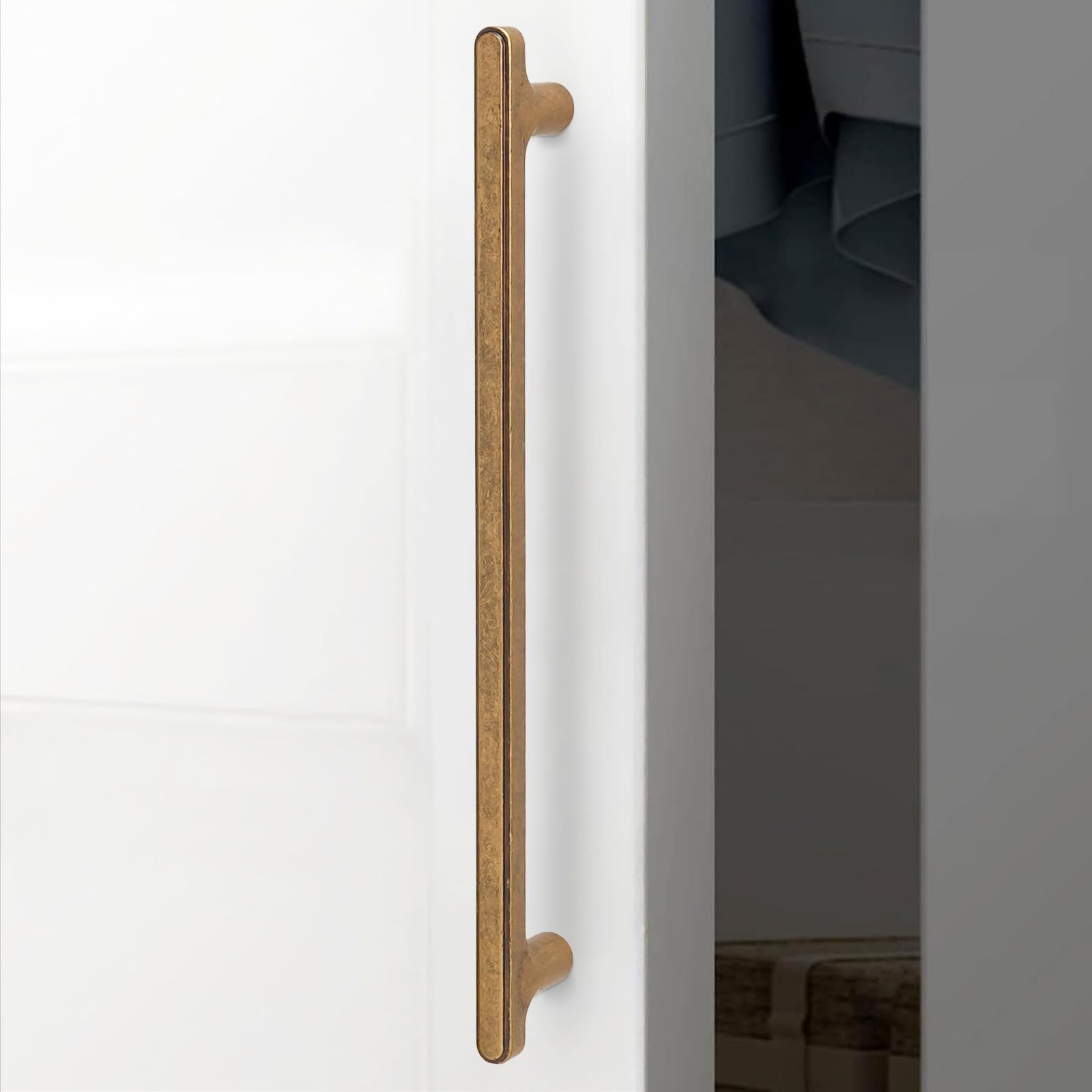 6 Stück 320 mm Antik-Messing Küchenschrankgriffe Schrankgriffe Vintage Schubladengriffe Antik-Gold Bronze Küchenschrank Hardware Küchengriffe