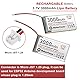 YELUFT 2 Stück 3.7V 3000mAh Lithium Polymer Akku 1S 1C Wiederaufladbare Batterie mit Schutzplatine und Micro JST 1.25 Stecker für ESP32 Entwicklungsboard