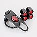 TK-KLZ Skull Car Truck Motorcycle Bike Tire Valve Stem Caps + Key Chain Set with Opener Function for Jeep Toyota Honda BMW Ford Chevrolet Nissan Subaru VW Mustang Corvette Volvo Decoration