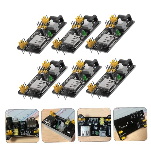 Módulo de alimentación para placa de pruebas y suministros compatibles de electrónica de 6 uds 5