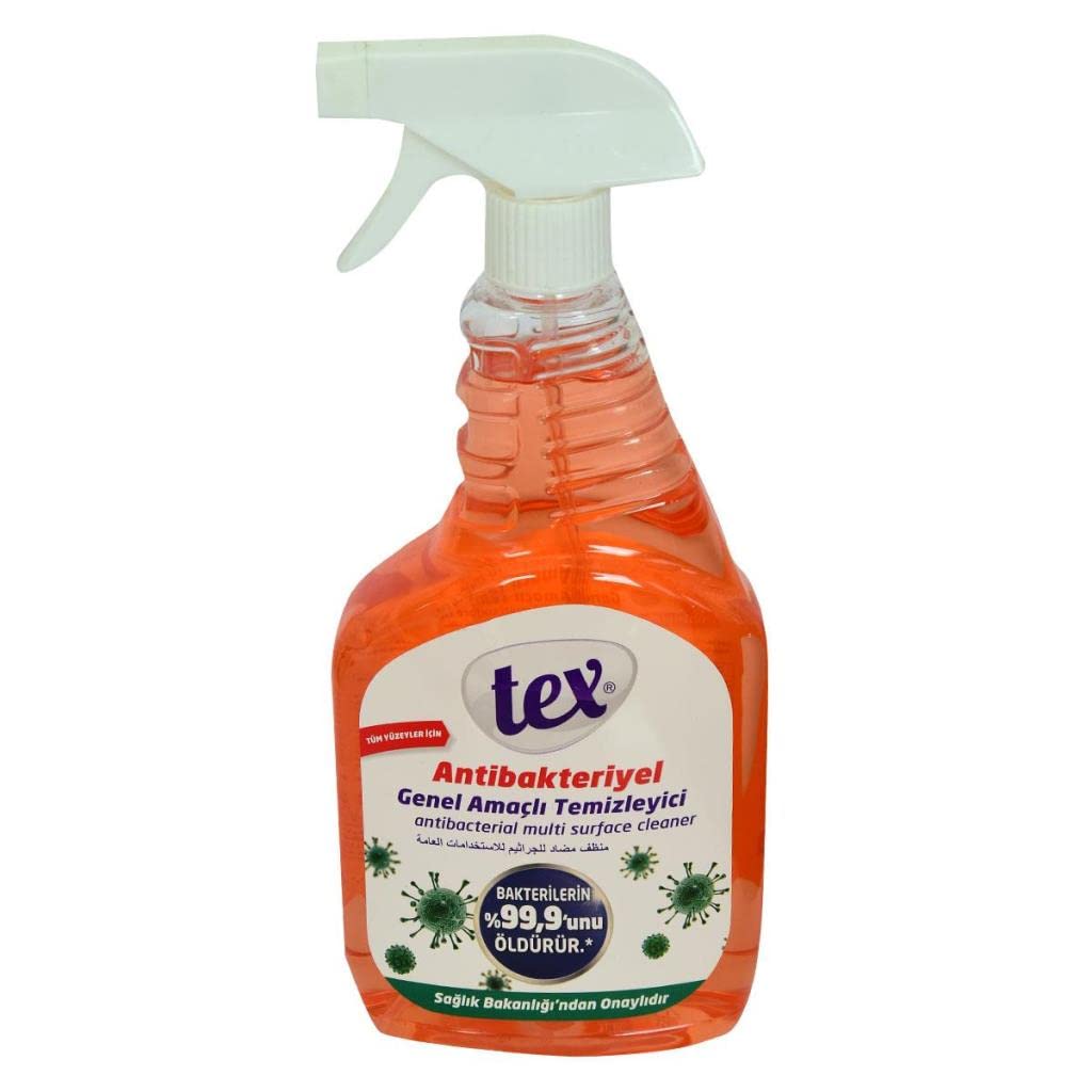Tex Antibakteriyel Genel Amaçlı Yüzey Temizleyici 750 ML Turuncu