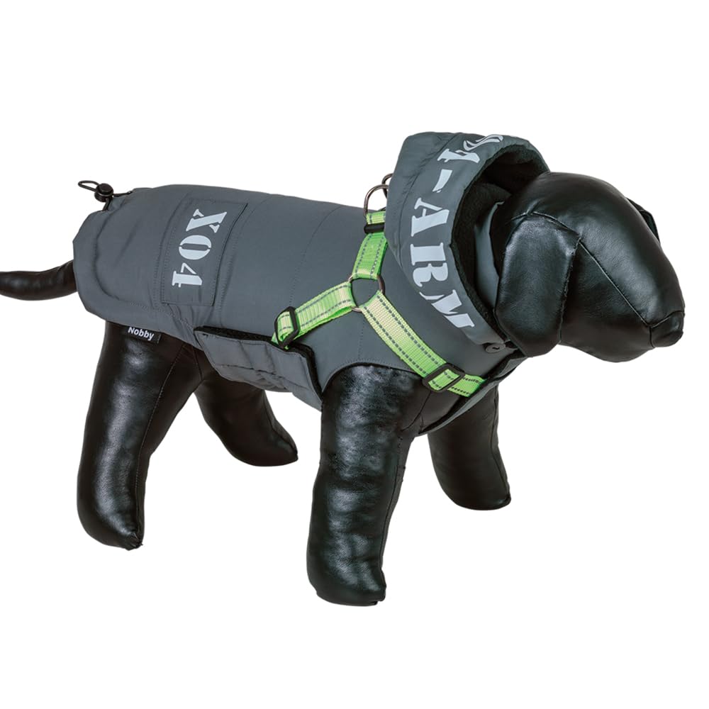 Nobby Hundemantel XO4 2 in 1 grau 29 cm