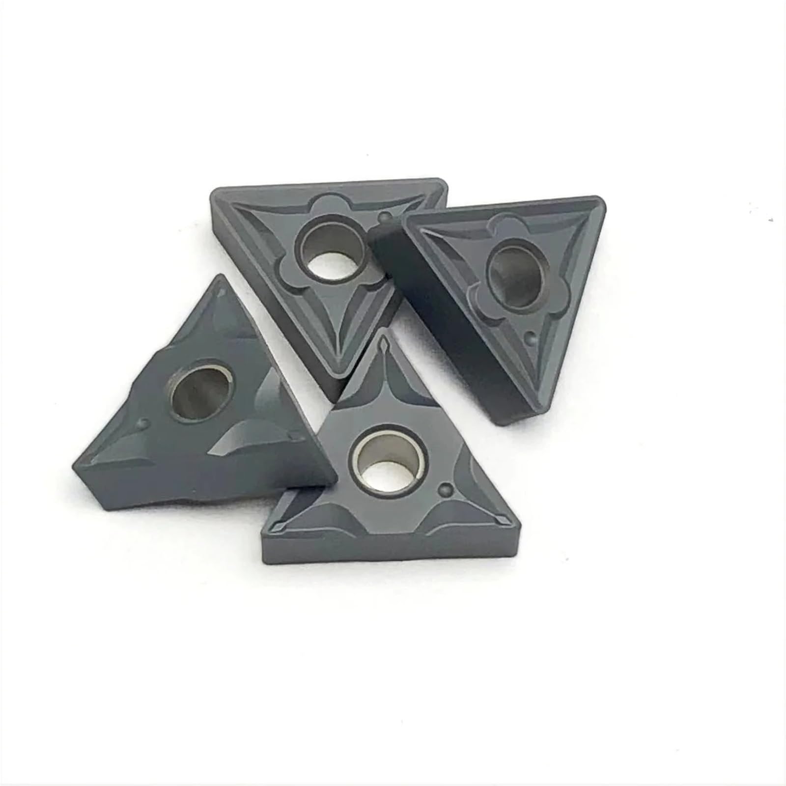 10 Uds TNMG160404 TNMG160408 Nn fresadora de torneado metal duro Fabricación piezas acero inoxidable TNMG 160404/160408 herramienta CNC Herramienta de Torno(TNMG 160404 NN LT10)