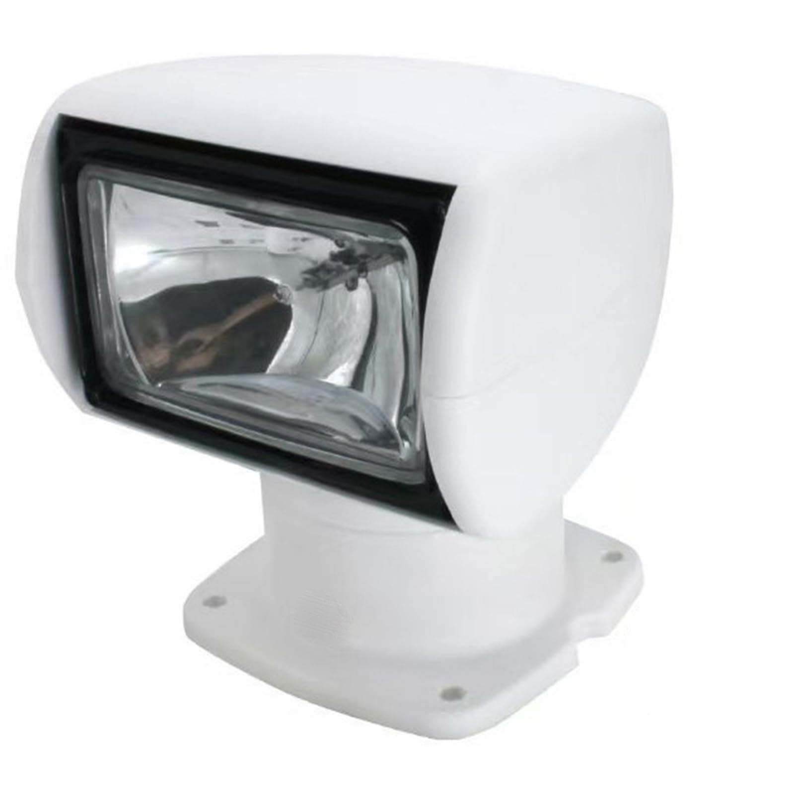 Foco para barco, 24 V, 100 W, 2500 lm, rotación de 360°, mando a distancia, luz halógena portátil para búsqueda, IP67, luz de navegación impermeable