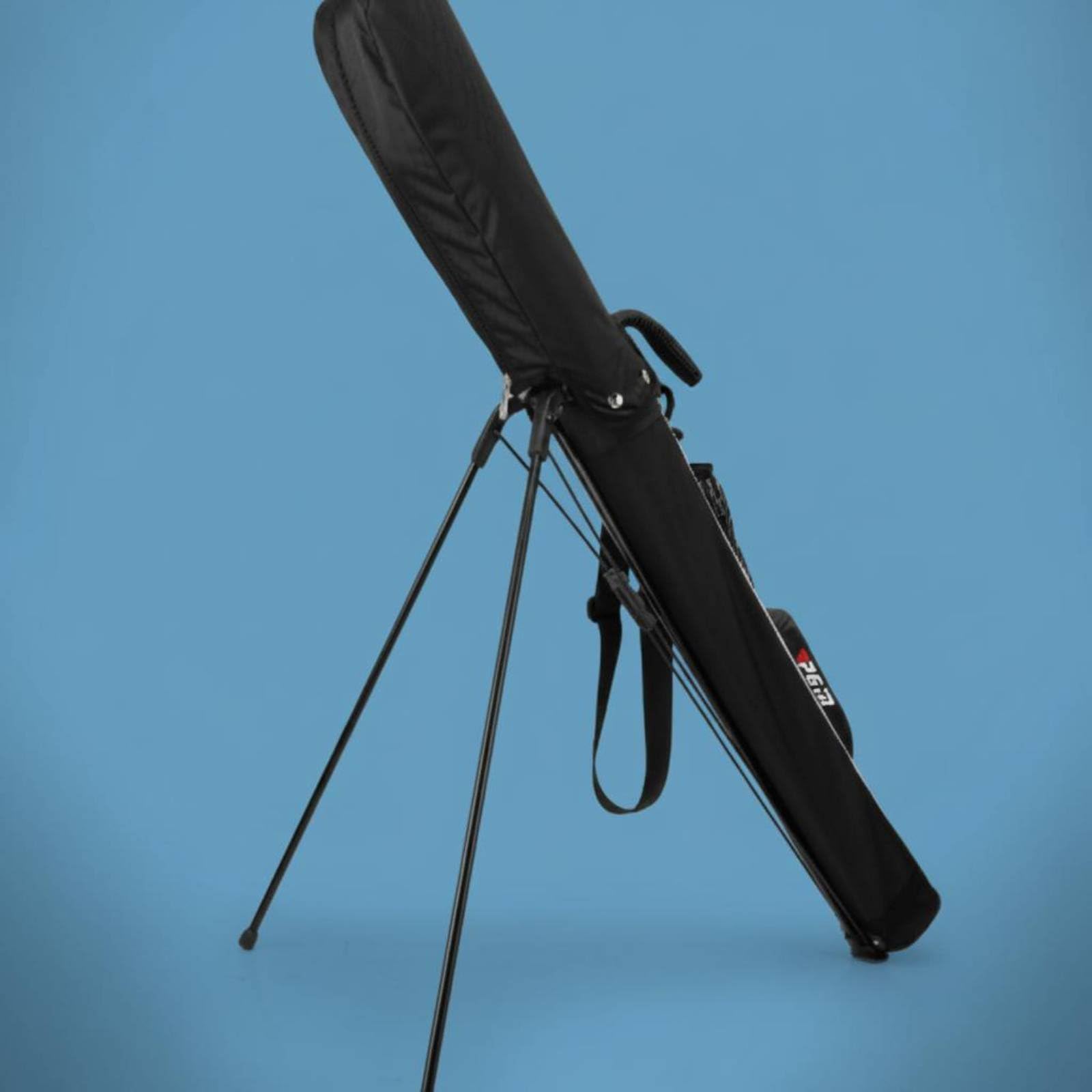 Amagogo Golf Ausrüstungsständer Golftasche Tragebag Standtasche Schlägertasche Ausrüstungstasche mit Klappbarem Ständer Und Wasserabweisendem Nylongewebe für