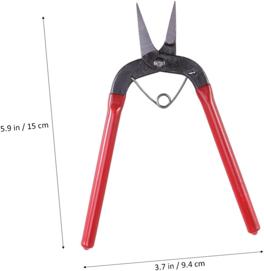 jojofuny 2pcs Multi-functional Flat Nose Pliers for Jewelry Making and Household Use Comfortable Grips for Twisting Wire and Beads