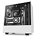 NZXT H500i - Compact ATX Mid-Tower PC Gaming Case - RGB Lighting and Fan Control - CAM-Powered Smart Device - Tempered Glass Panel - Enhanced Cable Management System – Water-Cooling Ready - White