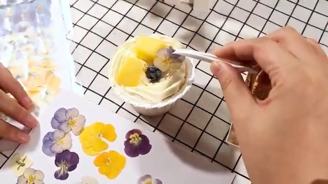 40 Fleurs Naturelles Séchées Et Pressées - 8 Variétés Comestibles - Pour Décorations De Gâteaux, Cartes Et Artisanat DIY