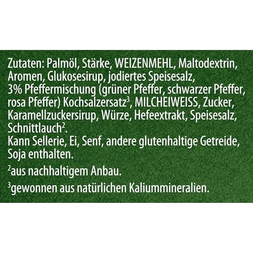 Knorr Feinschmecker 3 Pfeffer Sauce würzige Soße ohne geschmacksverstärkende Zusatzstoffe und Farbstoffe 23x 250 ml