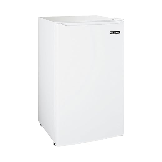 Magic Chef Mini Fridge with Freezer, 3.5 Cu Ft Compact Dorm Refrigerator - Personal Beverage Cooler for Office, Classroom, Bedroom, & Garage