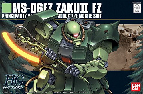 Gunpla MS-06FZ Zaku II FZ Kai HGUC articulé avec armes incluses
