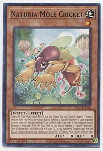 Yu-Gi-Oh! Naturia Mole Cricket - DABL-EN020 - Common - 1st Edition