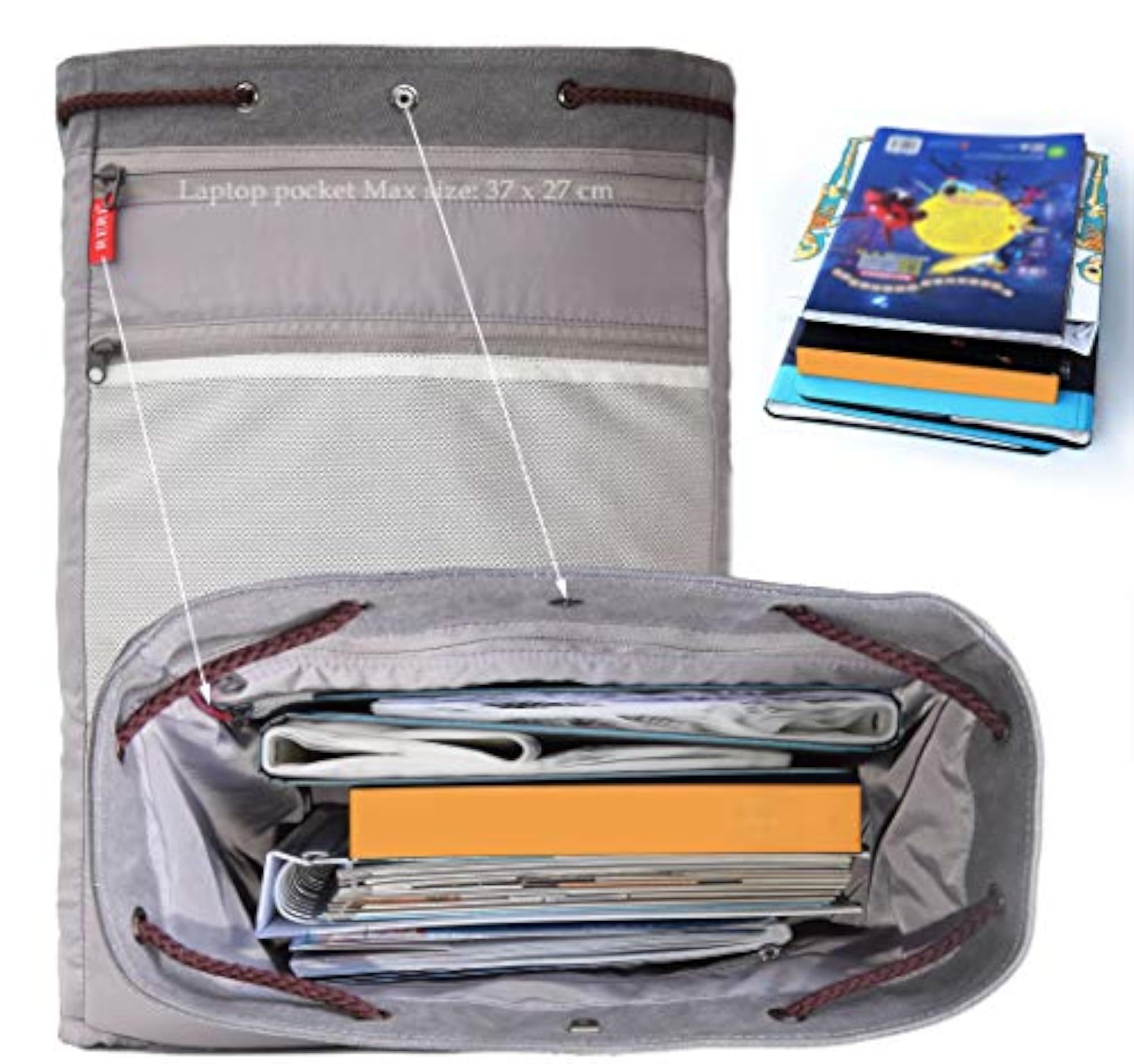 Vintage Canvas Backpack for School & Travel