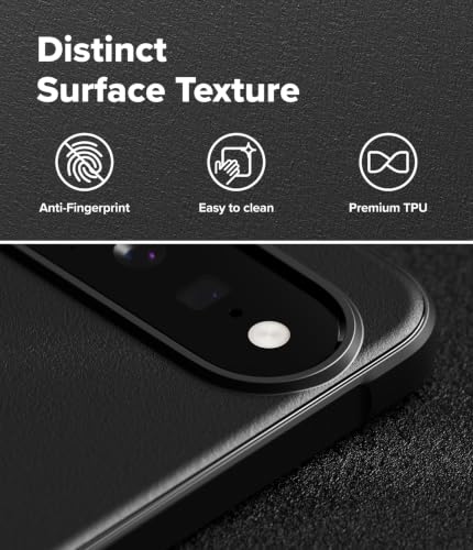 Image of Ringke Onyx for Google Pixel 11 Case Back Cover | Black, Non-Slip, TPU Bumper, Anti-Fingerprint, Slim Fit, Scratch Resistant, Shockproof, Precise Cutouts, Firm Grip