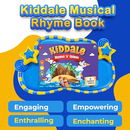 Kiddale Pack of 2 Musical Classical Nursery Rhymes and Aquatic Rhymes Sound Book for 1+ Year Old|Interactive Touch n Play Sound Book|Learning & Education for 1-3 Years Old|Sing Along Books
