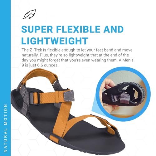 Image of Xero Shoes Men's Z-Trek Barefoot Hiking Sandals
