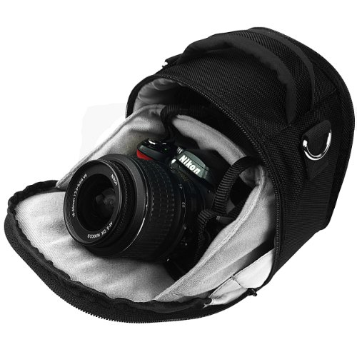 Vangoddy Black Bolsa para Cámara SLR Pequeña miniatura 5