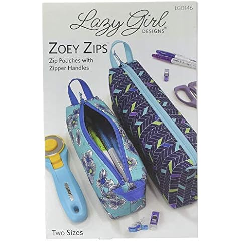 Lazy Girl Design Zoey Zips Ptrn Cover