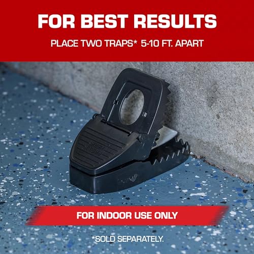 Image of Tomcat Secure-Kill Rat Trap, 1 Trap | Features Aggressive Secure Catch Design to Trap and Kill Rats