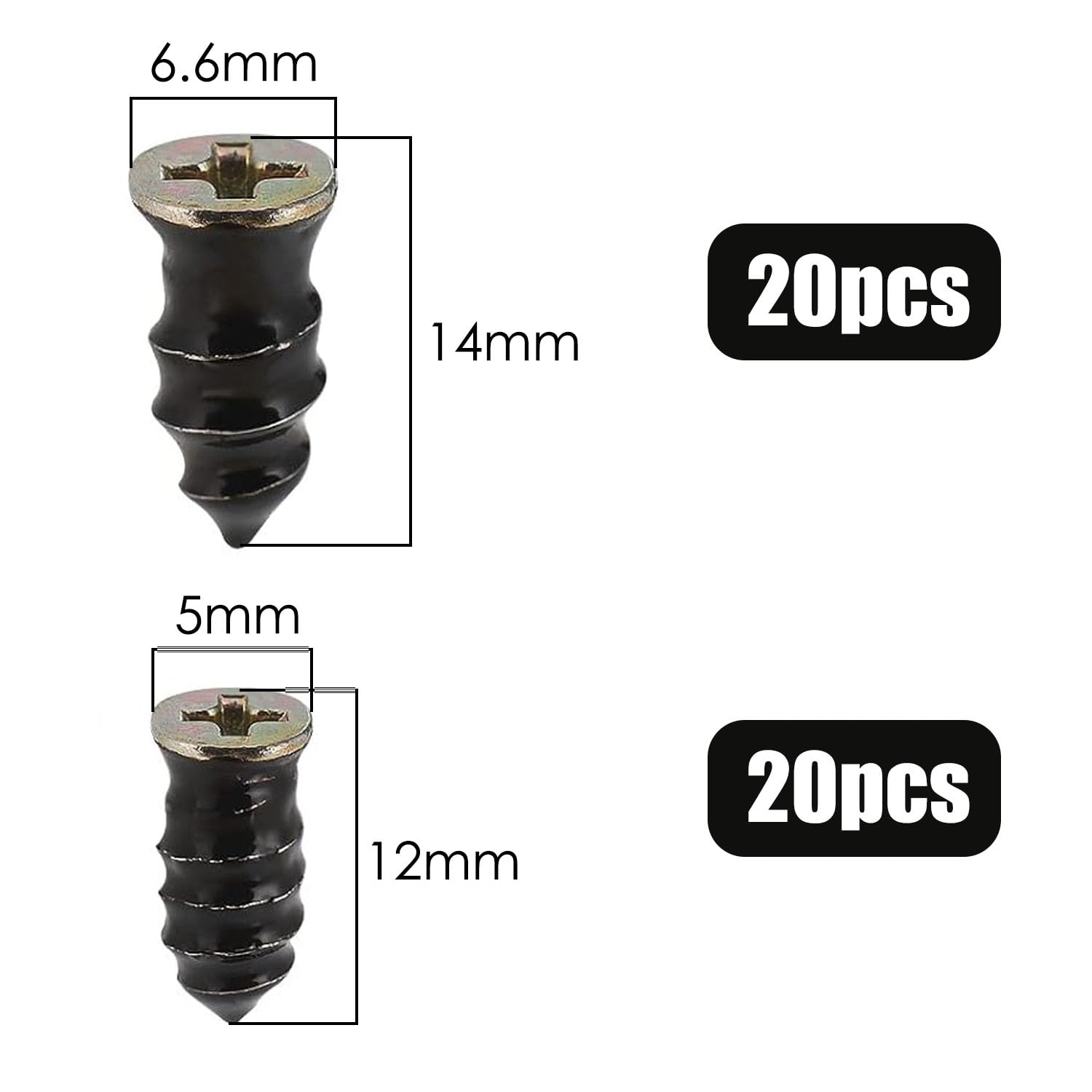 20/40 stuks Bandenreparatieset Rubberen Spijkers met Schroevendraaier, Zelfbedienings Auto Lekreparatieset voor Motorfietsen Auto – koop de beste producten in de online winkel