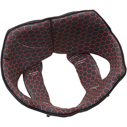 AGV Ersatzhelm Pista-17, schwarz/rot, ML