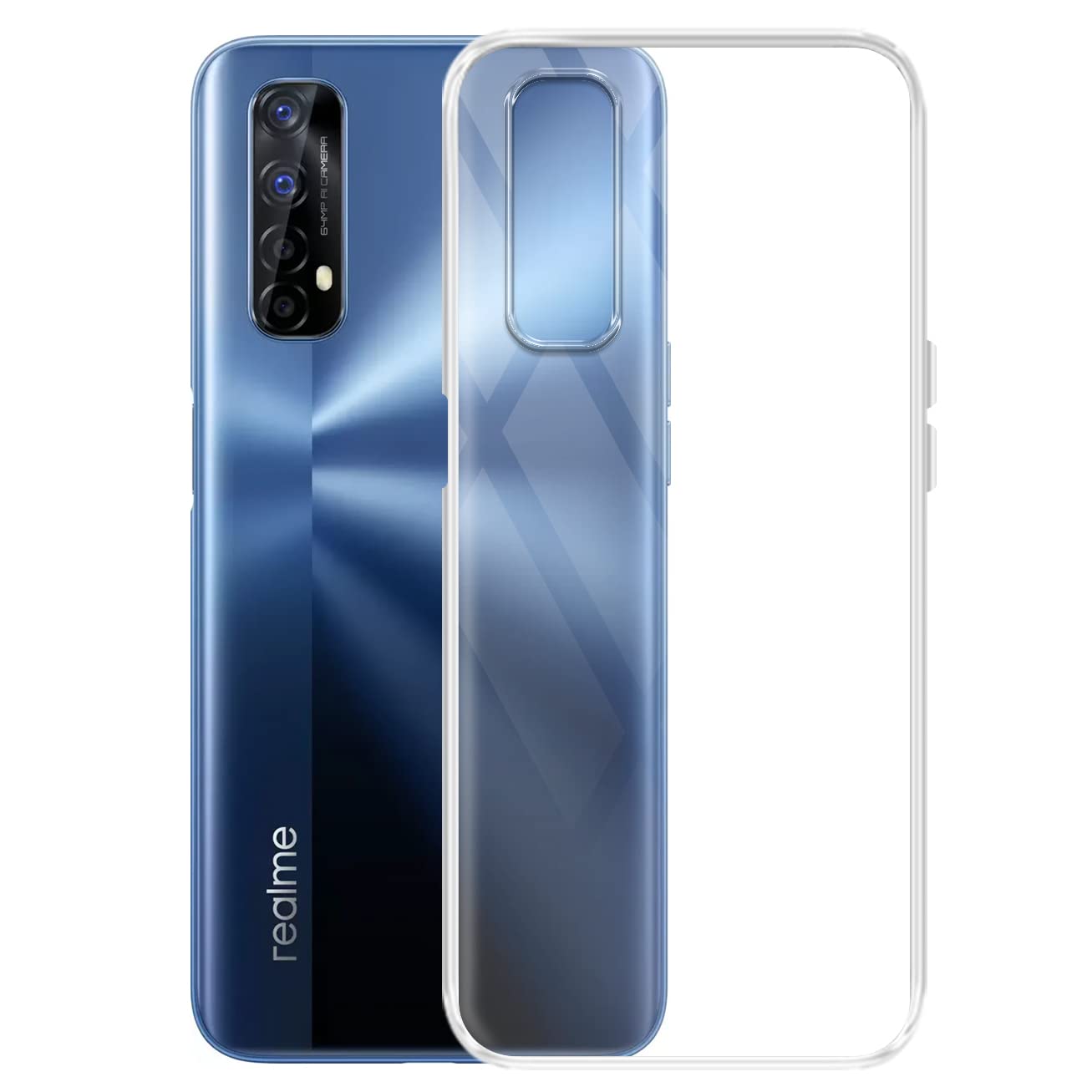 Solimo Back Cover Case For Realme 7 / Realme Narzo 20 Pro | Compatible For Realme 7 / Realme Narzo 20 Pro Back Cover Case | Soft And Flexible (Tpu | Transparent) (B08KFGQKB3) Amazon Price History, Amazon Price Tracker