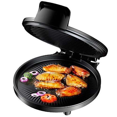Profession BBQ Grill Grill Teppanyaki Kontaktgrill mit abnehmbaren Grillplatten, Backplatten, Temperaturregelung, 1200W, Grill